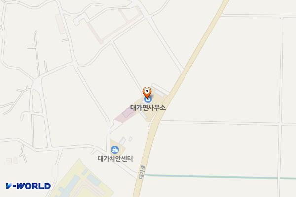 대가면사무소 위치 지도 — 경상남도 고성군 대가면 대가로 471