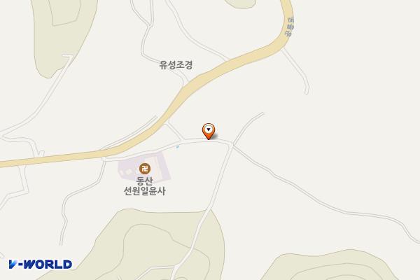 좌이산 공중화장실 위치 지도 — 경상남도 고성군 하일면 오방리 14-20