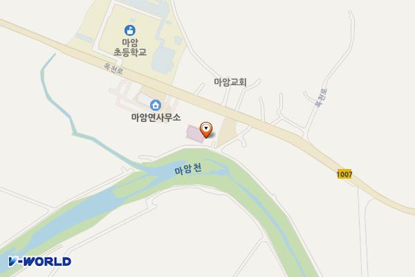 마암보건지소 위치 지도 — 경상남도 고성군 마암면 옥천로 239-1