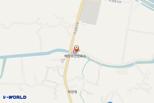 매정보건진료소 위치 지도 — 경상남도 고성군 동해면 용정6길 6