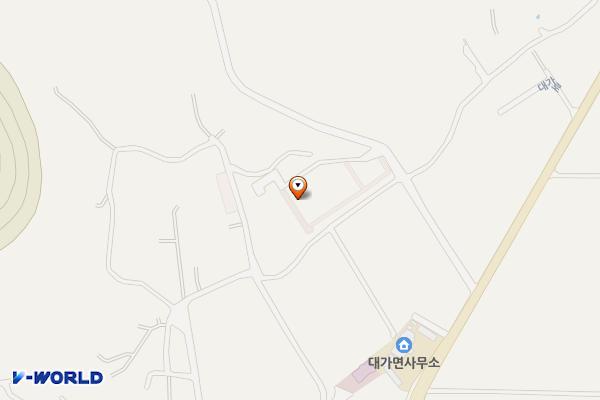 대가다목적체육공원 화장실 위치 지도 — 경상남도 고성군 대가면 유흥리 717-1