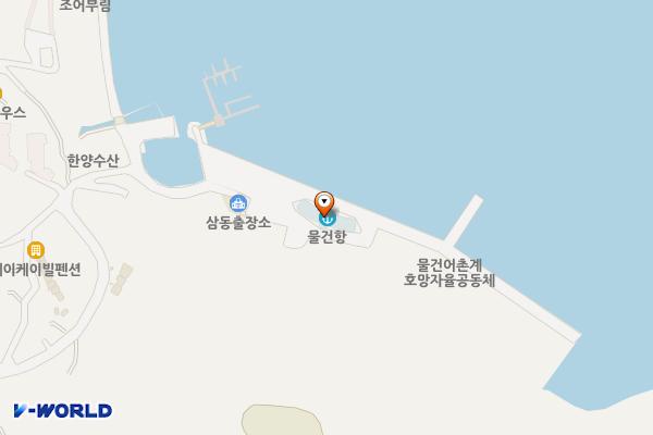 요트학교 위치 지도 — 경상남도 남해군 삼동면 동부대로1030번길 42-26