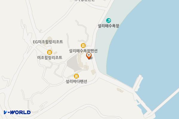 설리마을2 위치 지도 — 경상남도 남해군 미조면 미송로 303번길 70
