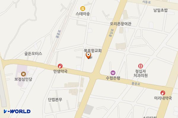 용인주차장 위치 지도 — 경상북도 포항시 북구 신흥동 706-10