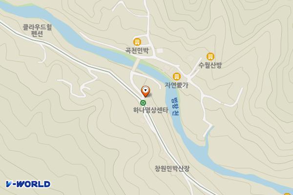 진목산장 밑 위치 지도 — 경상남도 하동군 화개면 범왕길 138