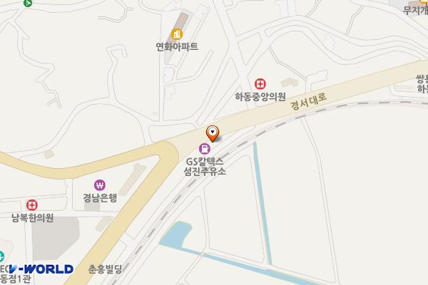 섬진주유소 위치 지도 — 경상남도 하동군 하동읍 경서대로 182