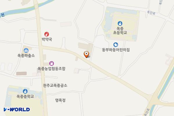 옥종농협주유소 위치 지도 — 경상남도 하동군 옥종면 주포중앙길 28