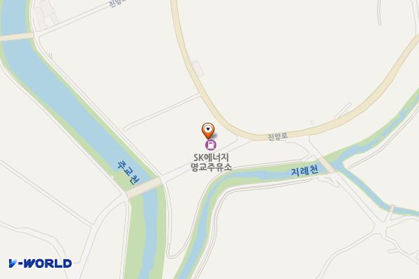 명교주유소 위치 지도 — 경상남도 하동군 고전면 하동읍성로 801