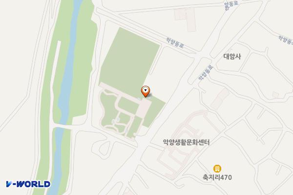 악양생활체육공원 위치 지도 — 경상남도 하동군 악양면 악양동로 181