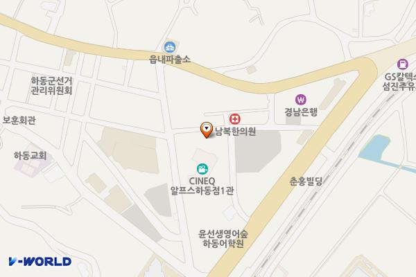 하동시장2 위치 지도 — 경상남도 하동군 하동읍 시장2길 8-12