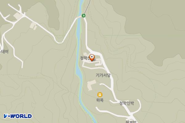 청학동주차장2 위치 지도 — 경상남도 하동군 청암면 청학동길 73