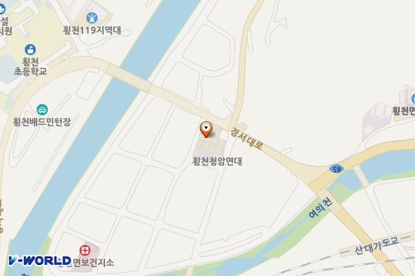 횡천시장 위치 지도 — 경상남도 하동군 횡천면 문화2길 24