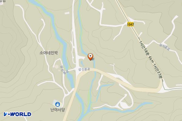 원묵계 (만남의 광장) 위치 지도 — 경상남도 하동군 청암면 삼신봉로 139
