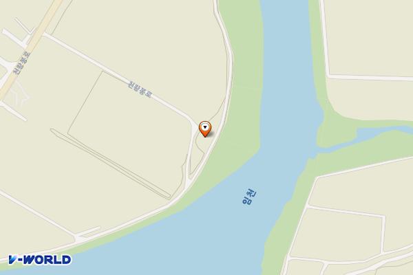 동호솔숲 위치 지도 — 경상남도 함양군 휴천면 천왕봉로 2474-51