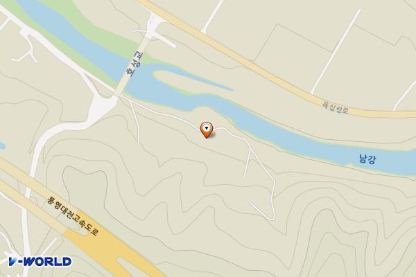 호성계곡 위치 지도 — 경상남도 함양군 서하면 호성안길 8-1