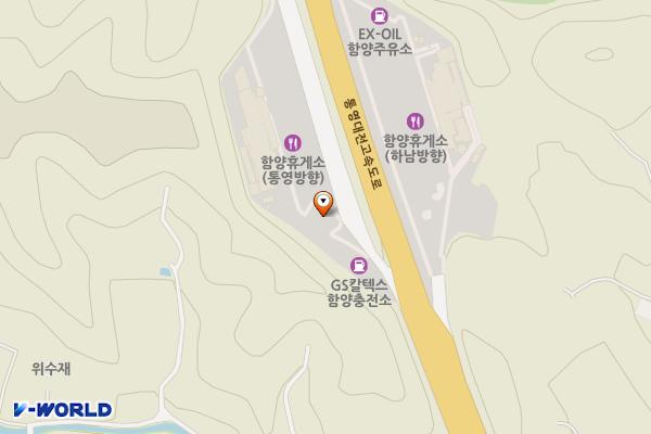 함양(상)주유소 위치 지도 — 경상남도 함양군 지곡면 효산길 23-31