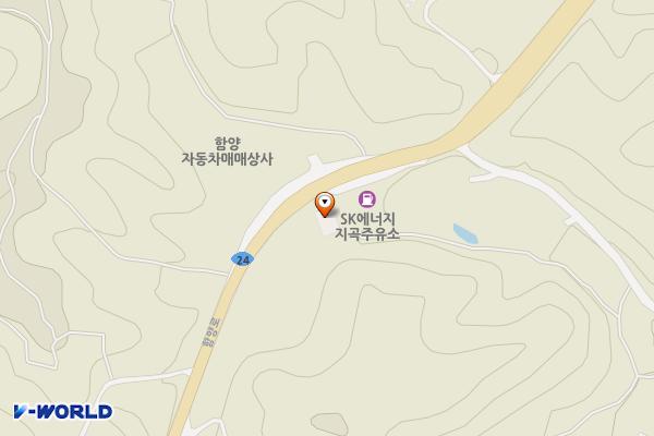 ㈜은장 지곡주유소 위치 지도 — 경상남도 함양군 지곡면 함양로 1750