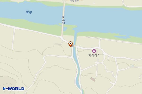 동강마을 위치 지도 — 경상남도 함양군 휴천면 동강길 22