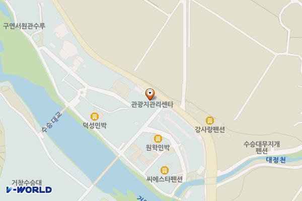 오토캠핑장 위치 지도 — 경상남도 거창군 위천면 은하리길 2