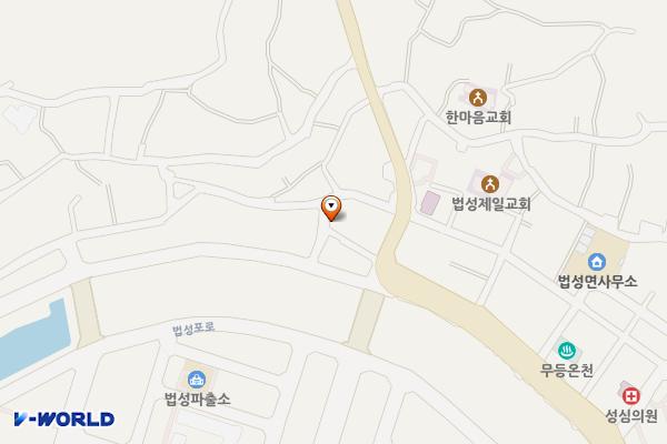 법성 5일시장 주차장 위치 지도 — 전라남도 영광군 법성면 법성리 691