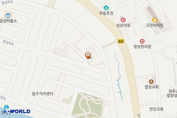 법성 뉴타운 공용주차장 위치 지도 — 전라남도 영광군 법성면 법성리 1223-17