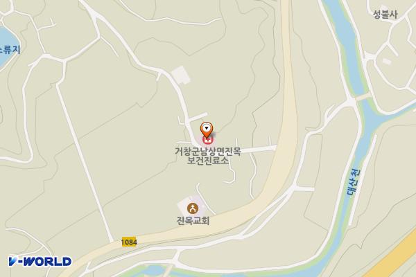 진목보건진료소 화장실 위치 지도 — 경상남도 거창군 남상면 진목1길 20, 진목보건진료소