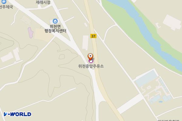 중앙주유소화장실 위치 지도 — 경상남도 거창군 위천면 원학길 294