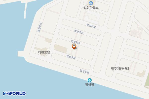 법성매립지 제6주차장 위치 지도 — 전라남도 영광군 법성면 법성리 1217-6