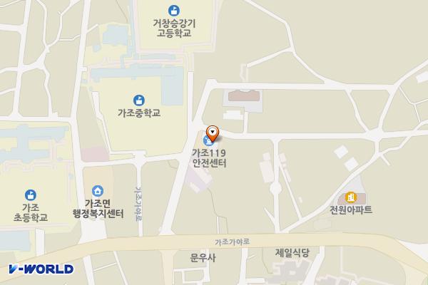 가조119안전센터 위치 지도 — 경상남도 거창군 가조면 마상3길32