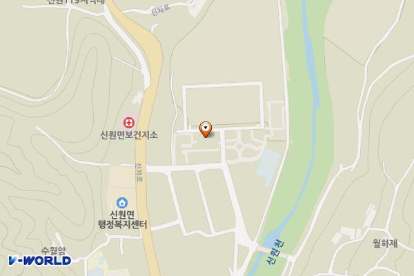 사랑누리화장실 위치 지도 — 경상남도 거창군 신원면 과정리 947