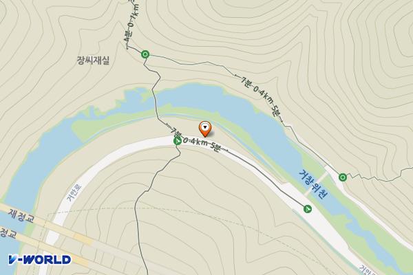 건계정입구화장실 위치 지도 — 경상남도 거창군 거창읍 송정리 산116-10