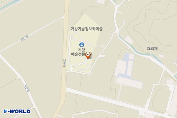 가남정보화마을 화장실 위치 지도 — 경상남도 거창군 가조면 기리 535-1