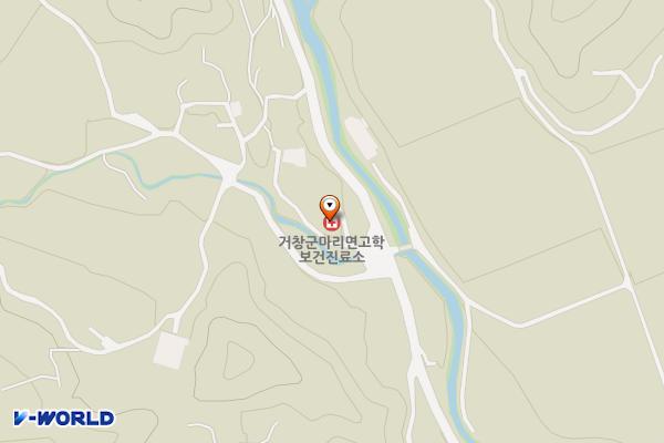 고학보건진료소 화장실 위치 지도 — 경상남도 거창군 마리면 고신1길 14 (고학리, 고학보건진료소)