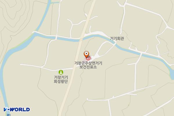 거기보건진료소 화장실 위치 지도 — 경상남도 거창군 주상면 보해길 244-11, 주상면거기진료소