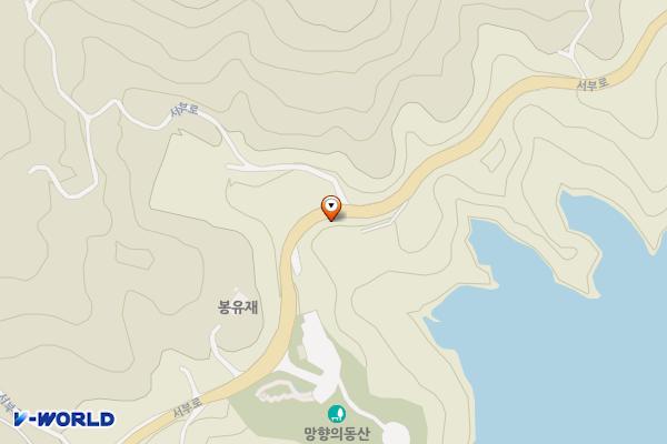 망향의동산 화장실 위치 지도 — 경상남도 합천군 봉산면 김봉리 산52-3
