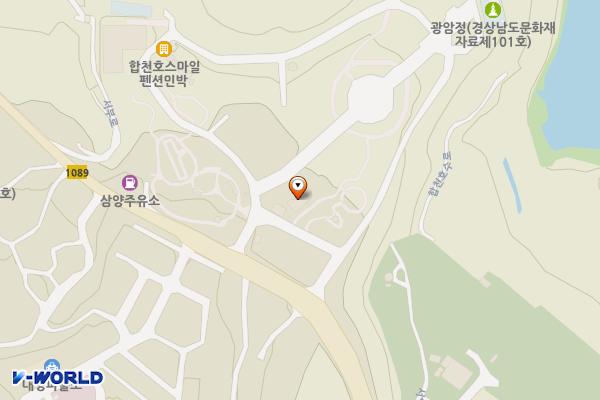 합천호관리사무소화장실 위치 지도 — 경상남도 합천군 대병면 회양관광단지길 79-4