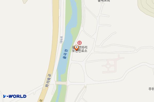 율곡농협 와리지소 위치 지도 — 경상남도 합천군 율곡면 와리길 7