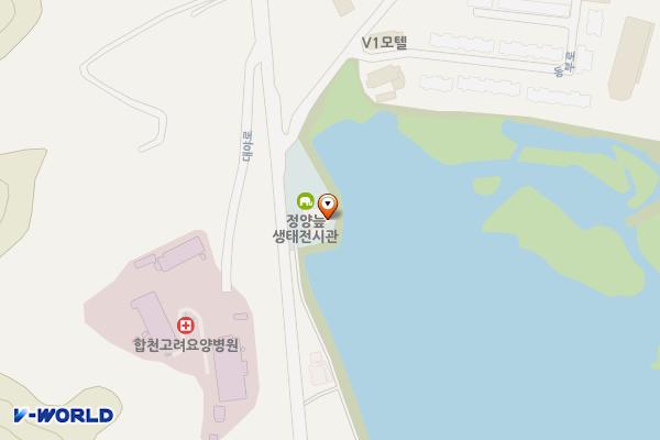 정양늪생태공원 위치 지도 — 경상남도 합천군 대양면 대야로 730