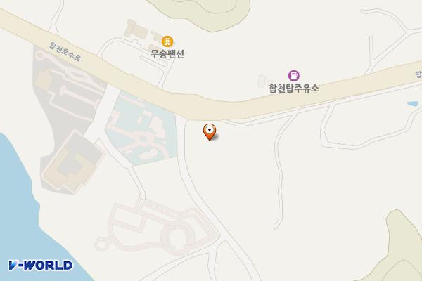 반도정식당 위치 지도 — 경상남도 합천군 용주면 합천호수로 842
