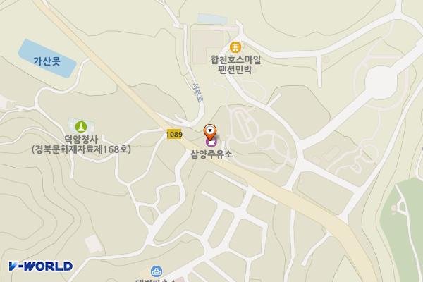 삼양주유소 위치 지도 — 경상남도 합천군 대병면 서부로 2030