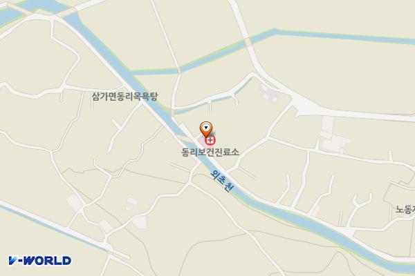 동리보건진료소 위치 지도 — 경상남도 합천군 삼가면 동리길 29