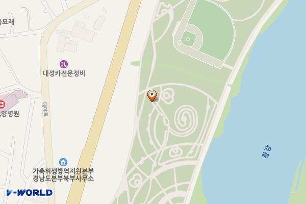 신소양체육공원1 위치 지도 — 경상남도 합천군 합천읍 영창리 898