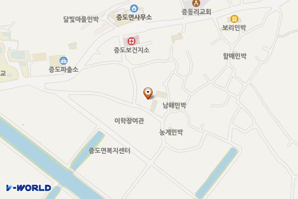 증도농협 주차장 위치 지도 — 전남광주통합특별시 신안군 증도면 증동리 1726-9번지