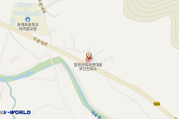 대동보건진료소 위치 지도 — 경상남도 합천군 덕곡면 오광대로 737