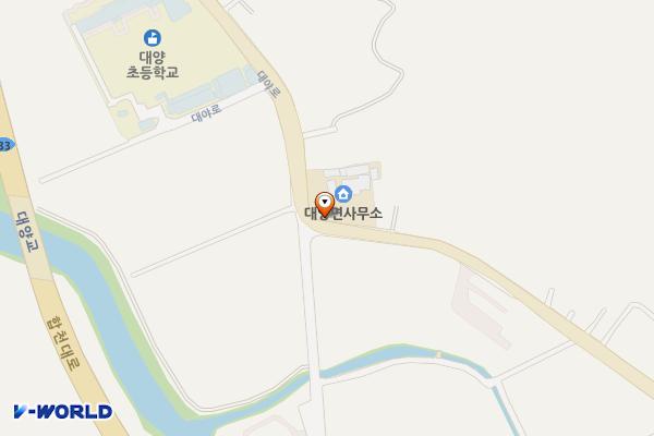 대양치안센터 위치 지도 — 경상남도 합천군 대양면 대야로 270