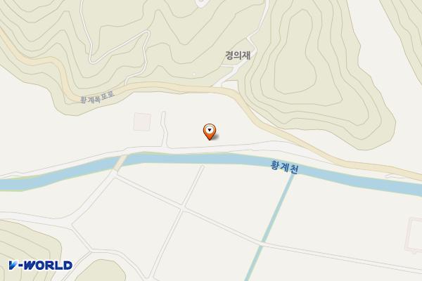 황계폭포 다목적광장 화장실 위치 지도 — 경상남도 합천군 용주면 황계리 522-4