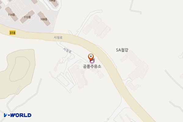 거령주유소 위치 지도 — 경기도 화성시 만세구 남양읍 시청로 270 (무송리)