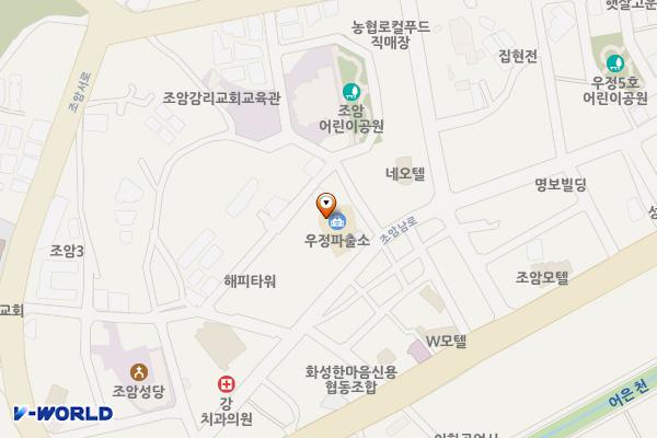 우정파출소 위치 지도 — 경기도 화성시 만세구 우정읍 조암남로 31 (조암리, 우정파출소)