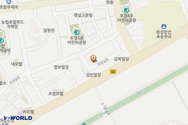 조암시장 위치 지도 — 경기도 화성시 만세구 우정읍 조암남로 58-1