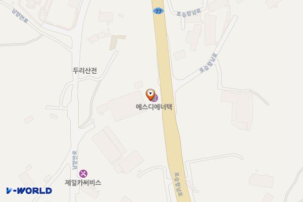 (주)에스디에너텍베스타주유소 위치 지도 — 경기도 화성시 만세구 우정읍 포승향남로 1129 (이화리)
